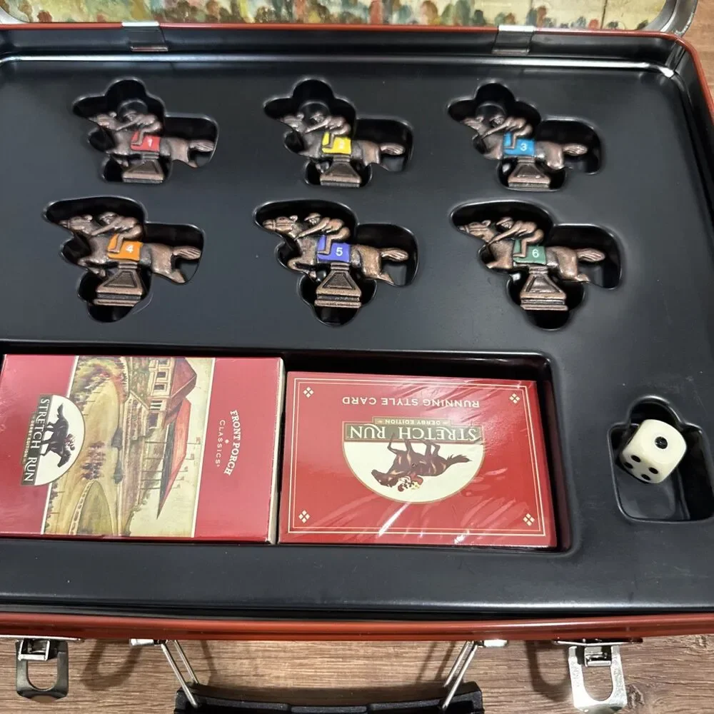 Stretch Run Horse  Racing Game Front Porch Classics Derby Edition Strategy New